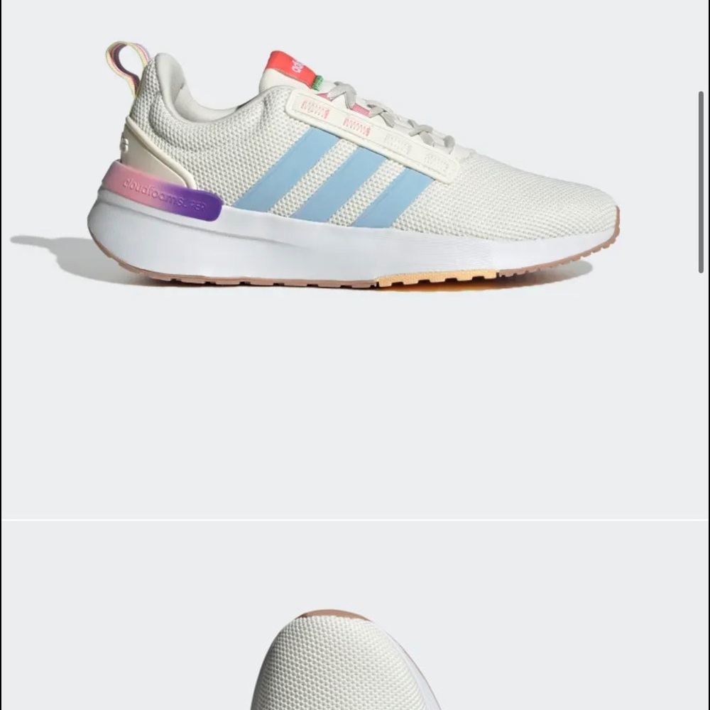 Adidas love United running shoes 8.5 runs big